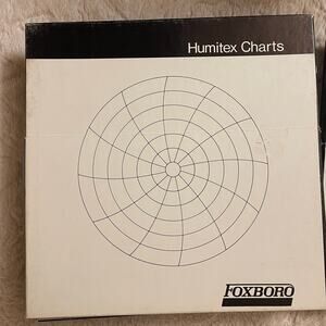 Foxboro Humitex Phantom Charts 828801 In Box